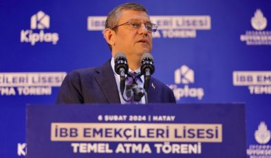 Özgür Özel, Hatay’dan Erdoğan’a yüklendi: Yazıklar olsun!