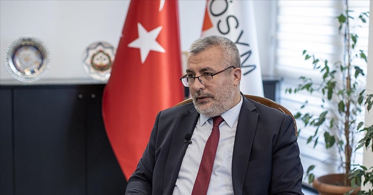 ÖSYM Başkanından KPSS açıklaması