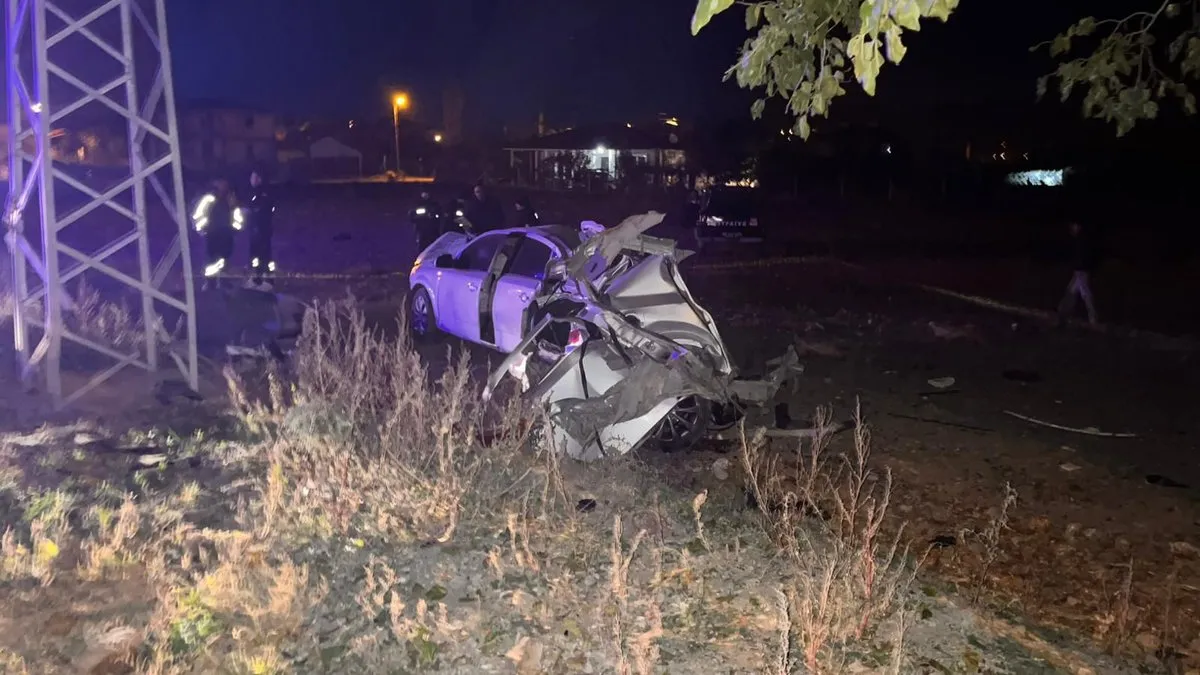 Amasya’da feci kaza: 2 ölü, 2 yaralı