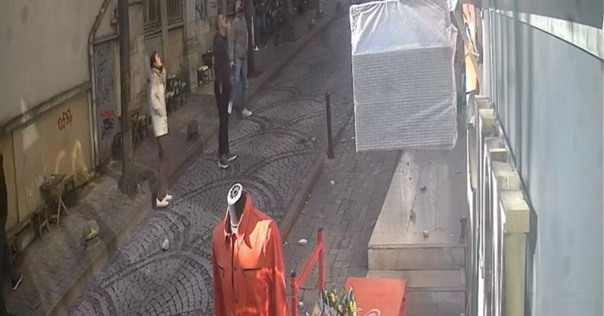Şişli’de beton parçalar düştü! “Az kalsın öbür tarafa gidiyordum”
