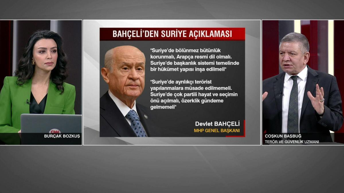 BAHÇELİ’NİN SURİYE AÇIKLAMASININ KODLARI | Tüm Türkiye ilk defa CNN TÜRK ekranlarından duydu!