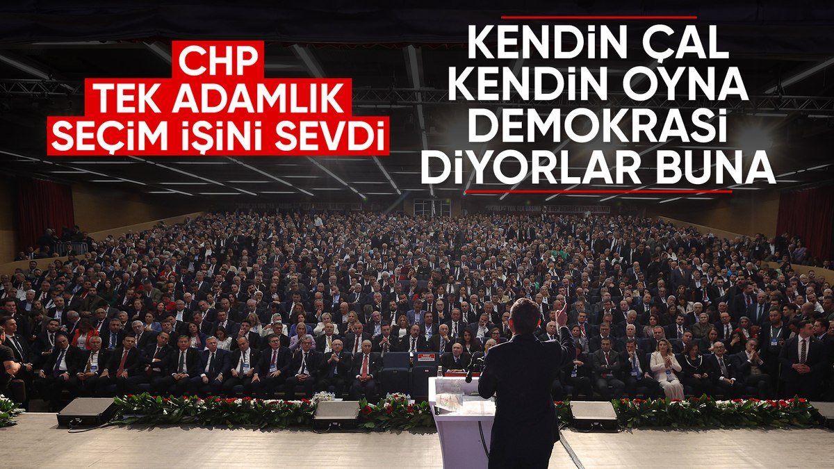 CHP kurultayında tek aday Özgür Özel