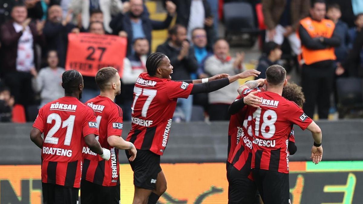 Gaziantep FK, Atakaş Hatayspor’dan 3 puanı aldı